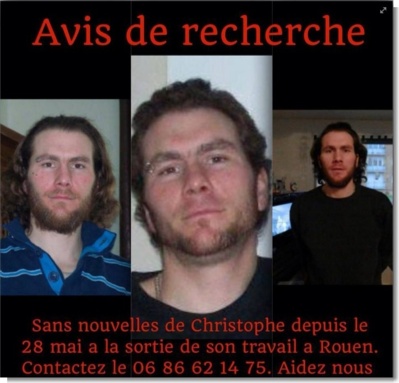 Rouen : la disparition inexpliqu&eacute;e de Christophe Alleaume