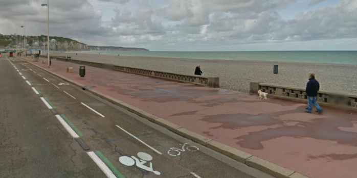 Le corps d'un homme retrouvé sur les galets de la plage de Dieppe Le corps d'un homme retrouvé sur les galets de la plage de Dieppe