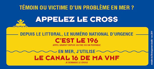 196, c'est le numéro d'urgence pour alerter les secours en mer 196, c'est le numéro d'urgence pour alerter les secours en mer