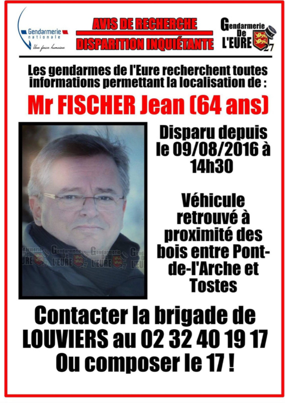 L'appel à témoin diffusé sur la page Facebook de la gendarmerie de l'Eure