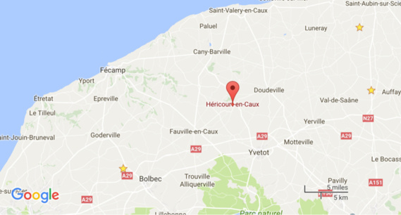 Une maison détruite par le feu à Héricourt, en Seine-Maritime : trois personnes à reloger Une maison détruite par le feu à Héricourt, en Seine-Maritime : trois personnes à reloger