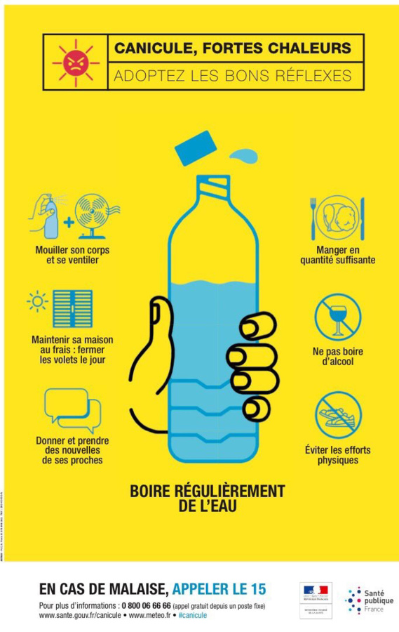 Canicule : 14 départements en vigilance orange, de l'Île-de-France à la frontière Belge 