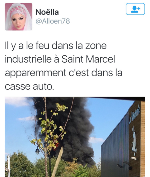 Eure : 40 sapeurs-pompiers mobilisés sur l'incendie d'une casse automobile près de Vernon Eure : 40 sapeurs-pompiers mobilisés sur l'incendie d'une casse automobile près de Vernon