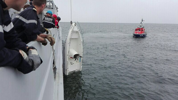 Un bateau de plaisance coule au large de Courseulles-sur-Mer : les quatre rescapés sont choqués 