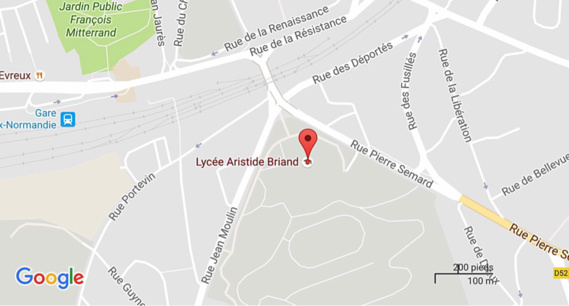 Évreux : une élève et sa soeur interpellées pour un vol et des violences au lycée Aristide-Briand