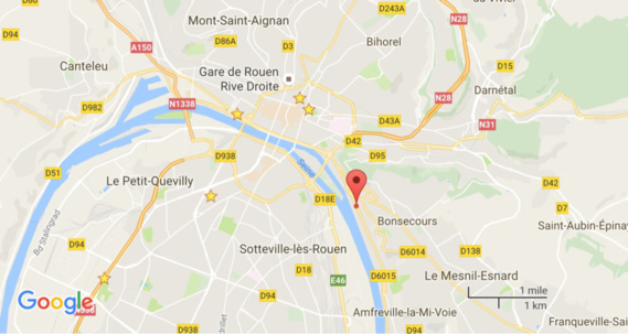 A Bonsecours, un camion percute une clôture : le chauffeur aurait été victime d'un malaise