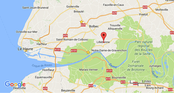 Lillebonne : un homme et son chien blessés par un automobiliste armé d'un couteau Lillebonne : un homme et son chien blessés par un automobiliste armé d'un couteau