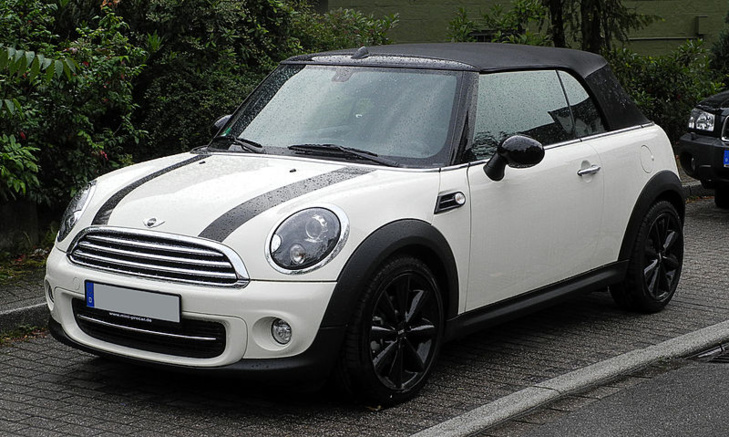 La Mini cabriolet R57 (Photo@Wikimedia Commons)