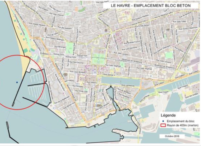 La plage du Havre neutralisée pour une opération de déminage lundi 14 novembre La plage du Havre neutralisée pour une opération de déminage lundi 14 novembre