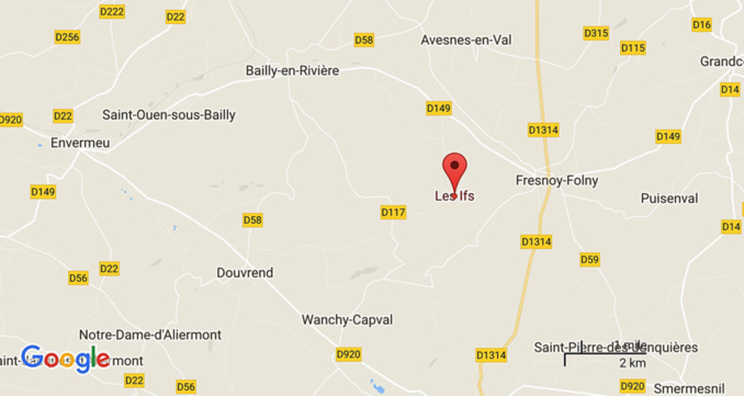 Feu de grange ce matin aux Ifs, près de Fresnoy-Folny : une personne hospitalisée 