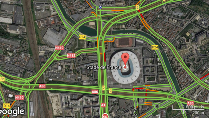 France - Nouvelle-Zélande de rugby : circulation difficile aux abords du Stade de France samedi France - Nouvelle-Zélande de rugby : circulation difficile aux abords du Stade de France samedi