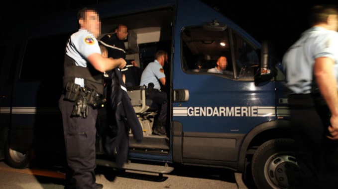 Les auteurs du cambriolage ont été interpellés rapidement dans le centre-ville de Barentin par les hommes du PSIG (Illustration)
