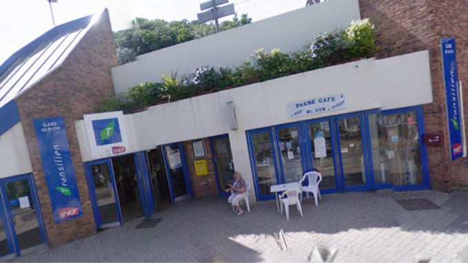 La gare de Saint-Cyr l'Ecole (Illustration)