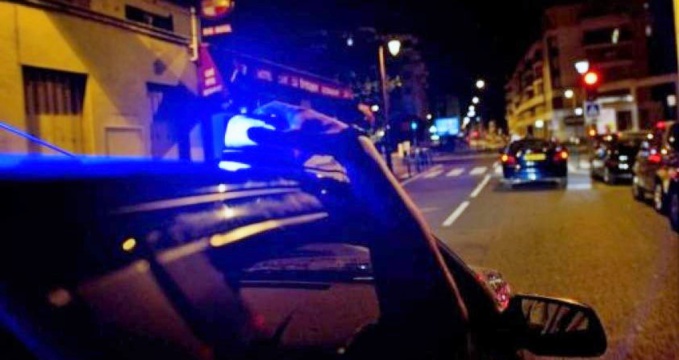 La voiture de police a finalement réussi à intercepter le chauffard (Illustration)