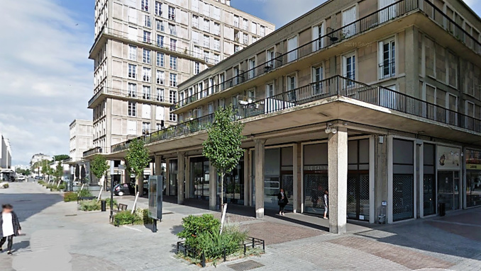 Le feu s'est déclaré dans une cave de cet immeuble de trois étages, rue Victor Hugo, dans le quartier de l'hôtel de ville (Illustratioon ©Google Maps)