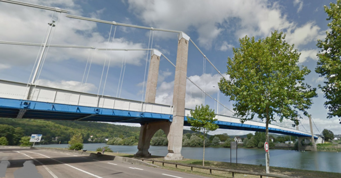 Le pont Guynemer à Elbeuf (illustration)