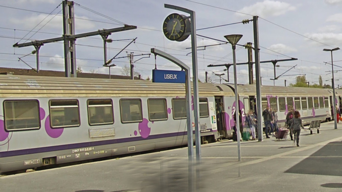 Le SDF a été contrôlé le 6 janvier dans un train à destination de Lisieux (illustration)