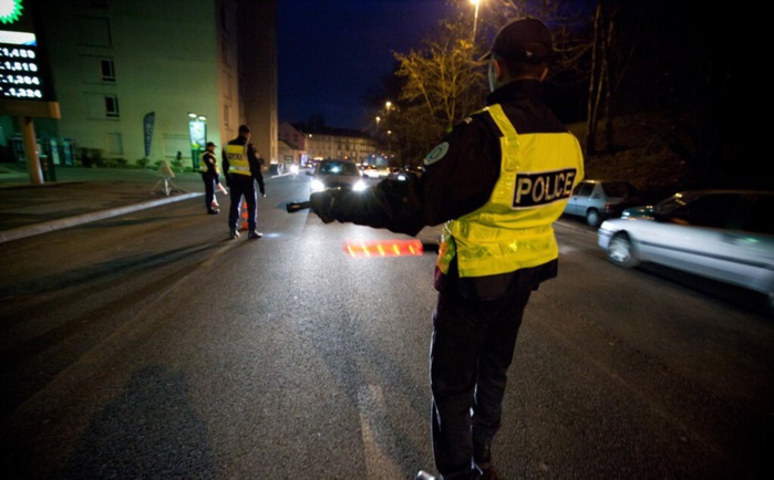 Le conducteur, ivre, a refusé de s'arrêter au contrôle de police (Illustration©DGPN)