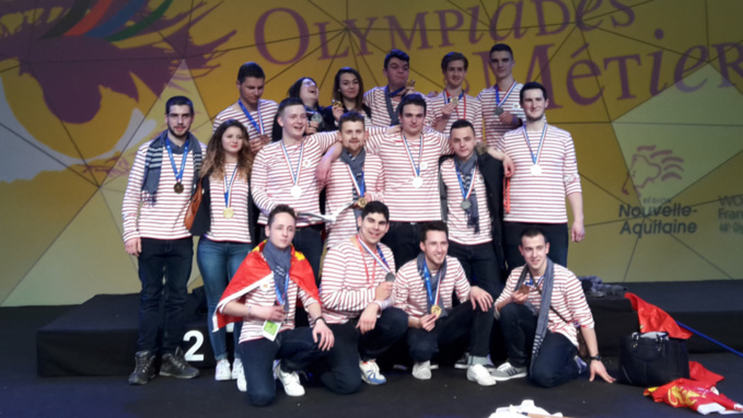 La Normandie vers le Mondial : 27 médaillés aux Olympiades des métiers de Bordeaux