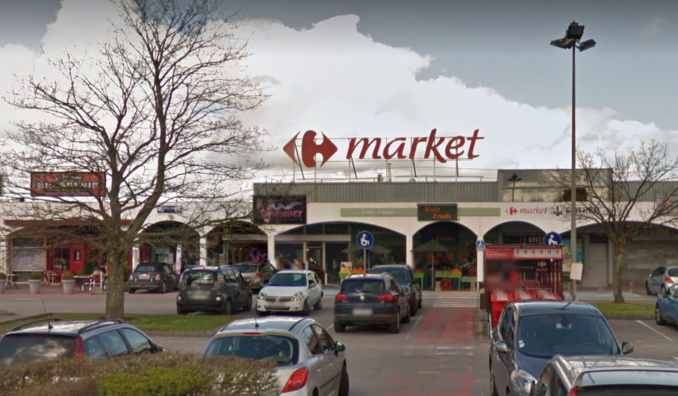 Le feu s'est déclaré dans un local électrique du supermarché (Illustration)