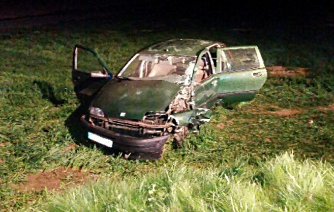 A voir l'état du véhicule, le choc a été particulièrement violent (Photo © DR) A voir l'état du véhicule, le choc a été particulièrement violent (Photo © DR)