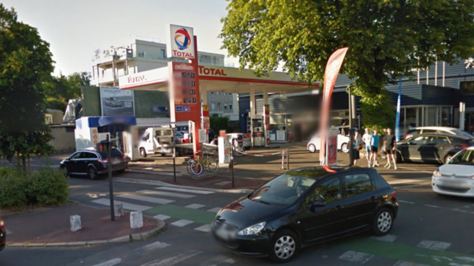 La station Total, avenue du Maréchal Foch (illustration @ Google Maps)