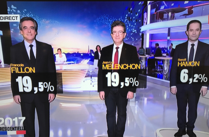 Election présidentielle : Emmanuel Macron et Marine Le Pen au second tour Election présidentielle : Emmanuel Macron et Marine Le Pen au second tour