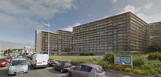 La résidence de France, boulevard Clemenceau sur le front de mer (Illustration © Google Maps)