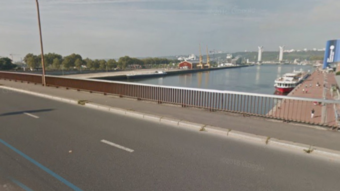 Pont Guillaume-le-Conquérant à Rouen (illustration)