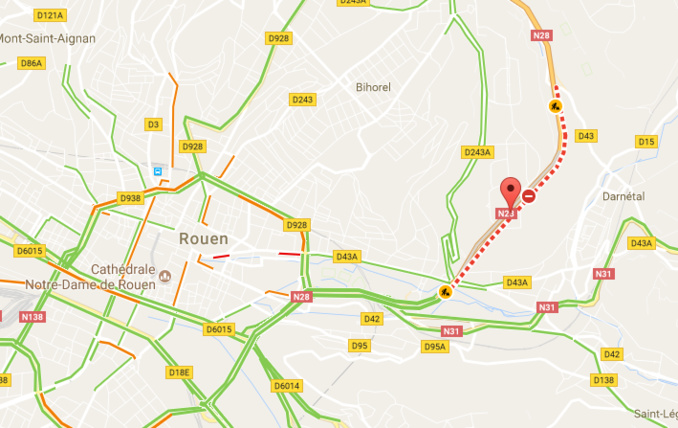 Tunnel de la Grand'Mare : travaux, déviations et nuisances ne font pas bon ménage Tunnel de la Grand'Mare : travaux, déviations et nuisances ne font pas bon ménage