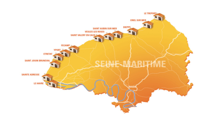 Douze villes participent à l'opération (Cliquer sur la carte pour l'agrandir) Douze villes participent à l'opération (Cliquer sur la carte pour l'agrandir)