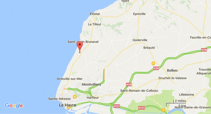 Seine-Maritime : le pilote d'une moto trouve la mort dans une collision avec un véhicule a Heuqueville 