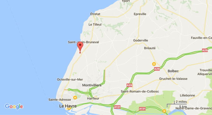 Seine-Maritime : le pilote d'une moto trouve la mort dans une collision avec un véhicule a Heuqueville Seine-Maritime : le pilote d'une moto trouve la mort dans une collision avec un véhicule a Heuqueville