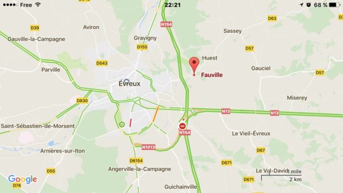 Fauville : alerté dans la nuit par des bruits suspects, le propriétaire de la maison met en fuite un cambrioleur 