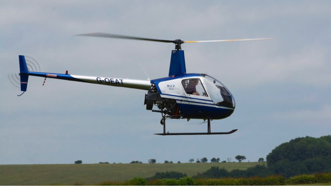 L'appareil qui s'est écrasé est un Robinson biplace (Illustration)