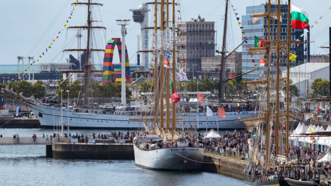 Les Grandes Voiles du Havre : 180 000 paires d'yeux rivés sur les plus beaux voiliers du monde Les Grandes Voiles du Havre : 180 000 paires d'yeux rivés sur les plus beaux voiliers du monde