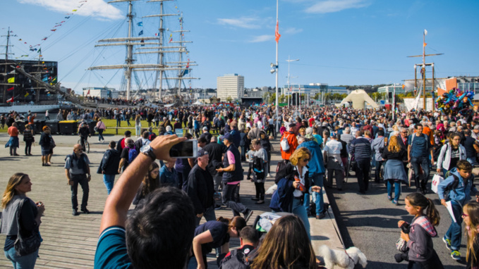Les Grandes Voiles du Havre : 180 000 paires d'yeux rivés sur les plus beaux voiliers du monde Les Grandes Voiles du Havre : 180 000 paires d'yeux rivés sur les plus beaux voiliers du monde