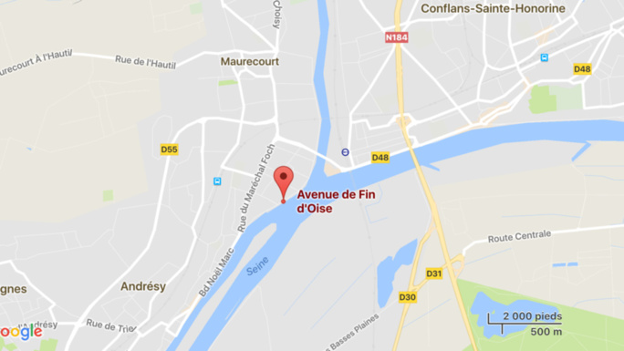 Andrésy : les policiers repêchent dans la Seine le corps sans vie d'un homme non identifié Andrésy : les policiers repêchent dans la Seine le corps sans vie d'un homme non identifié