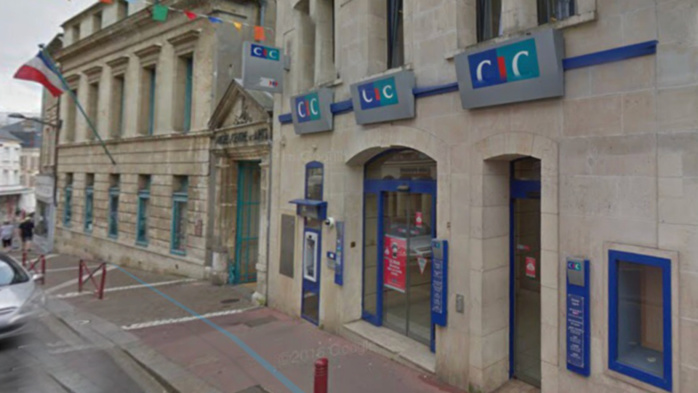 L’agence bancaire a été évacuée (Illustration)