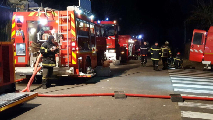 La maison s’est effondrée lors de l’intervention des pompiers (Illustration)