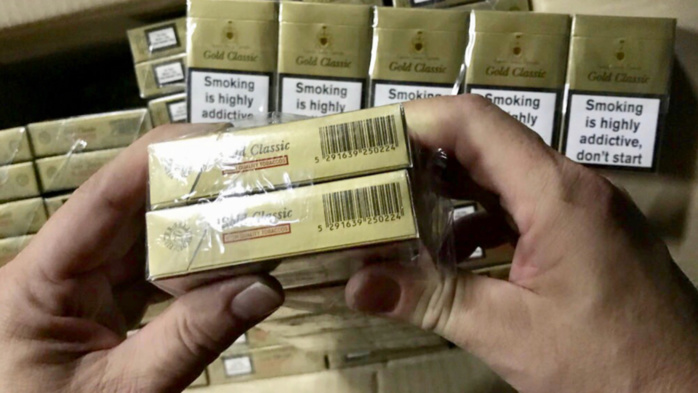 Plus de 13 tonnes de cigarettes de contrebande saisies par les douaniers de Dunkerque 