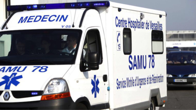 Le blessé a été transporté à l’hôpital par le SMUR (Illustration)