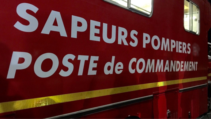 Une quinzaine de sapeurs-pompiers ont été mobilisés tout l'après-midi sur les lieux (Illustration)