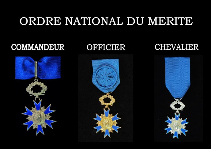 Huit personnalités euroises nommées ou promues dans l'ordre national du Mérite Huit personnalités euroises nommées ou promues dans l'ordre national du Mérite