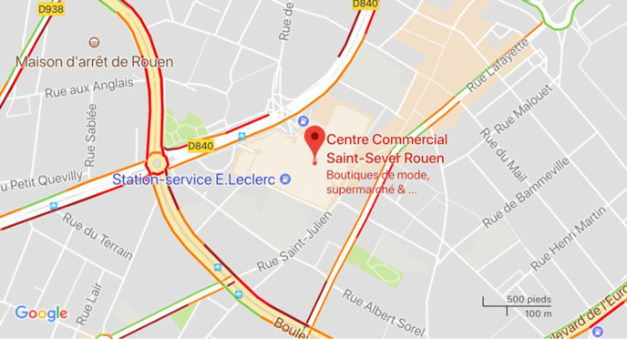 Alerte au colis suspect à Rouen : métro interrompu et circulation perturbée dans le secteur de Saint-Sever Alerte au colis suspect à Rouen : métro interrompu et circulation perturbée dans le secteur de Saint-Sever