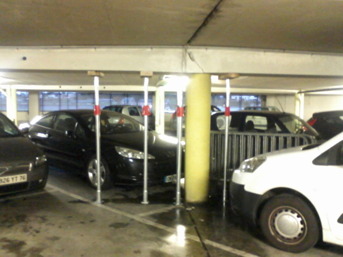 Seine-Maritime : menace d'effondrement dans le parking souterrain Maupassant à Fécamp