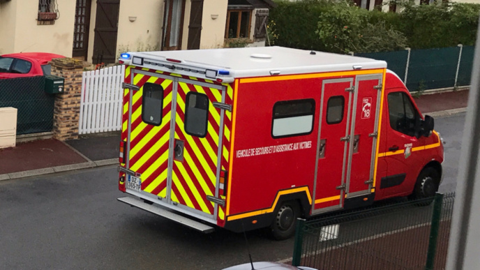 La victime a été transportée à l'hôpital pour examen (illustration @ infonormandie)