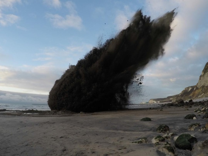 Sept engins explosifs détruits par les plongeurs-démineurs de la Manche