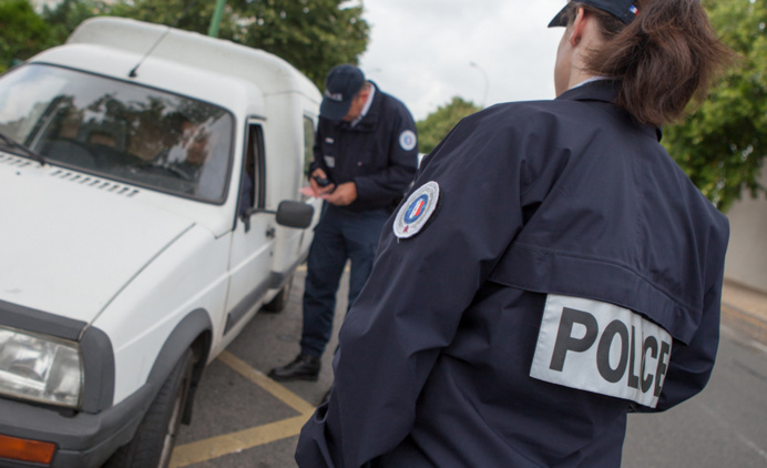 Le fumeur de joint a été interpellé lors d'un banal contrôle routier route d'Orléans (Illustration)