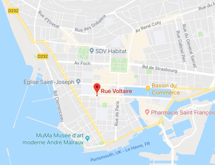 Le Havre : renversé par un véhicule ce matin, un sexagénaire hospitalisé dans un état grave